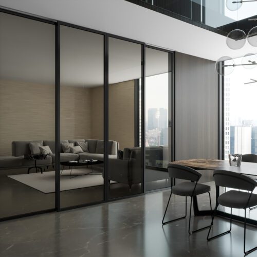 PIU Geometric Glass