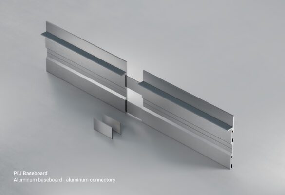 PIU Aluminium baseboard